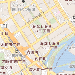 横浜市駐車場案内システム：エリアマップ