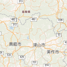 ＪＲ伯備線（倉敷〜伯耆大山） 緯度経度・地点一覧 : 路線図